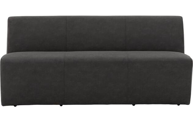 Goossens eetbank montana grijs micro leer - 8229739-03