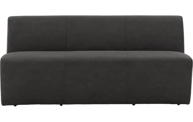 Goossens eetbank montana grijs micro leer - 8229739-03