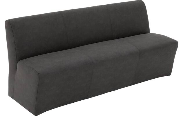 Goossens eetbank montana grijs micro leer - 8229739-05
