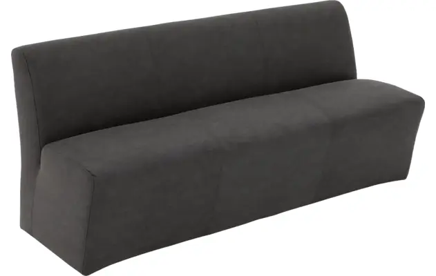 Goossens eetbank montana grijs micro leer - 8229739-05
