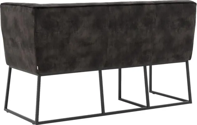 Goossens excellent eetbank tom grijs stof - 8229744-02