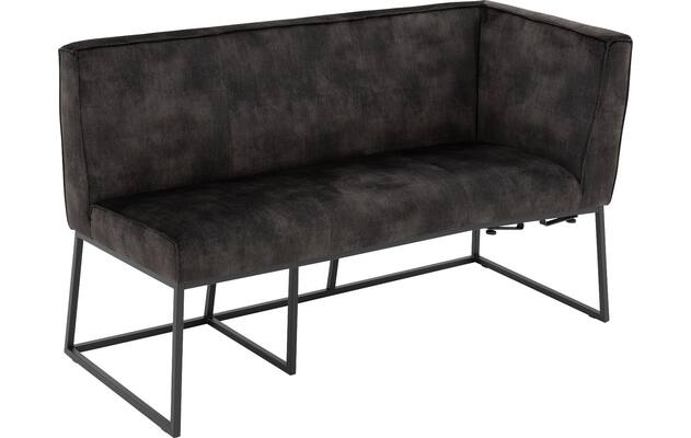 Goossens excellent eetbank tom grijs stof - 8229744-04