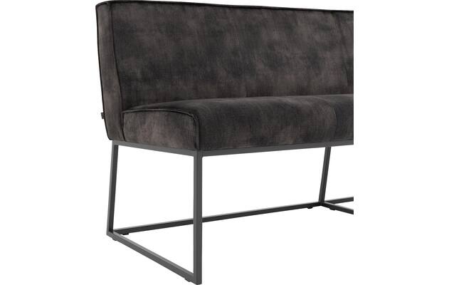 Goossens excellent eetbank tom grijs stof - 8229746-04