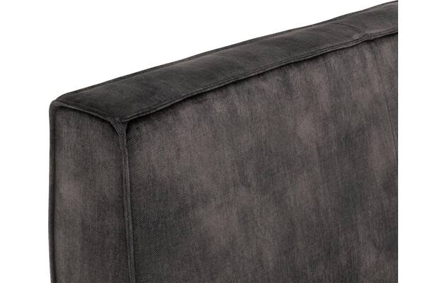 Goossens excellent eetbank tom grijs stof - 8229746-05