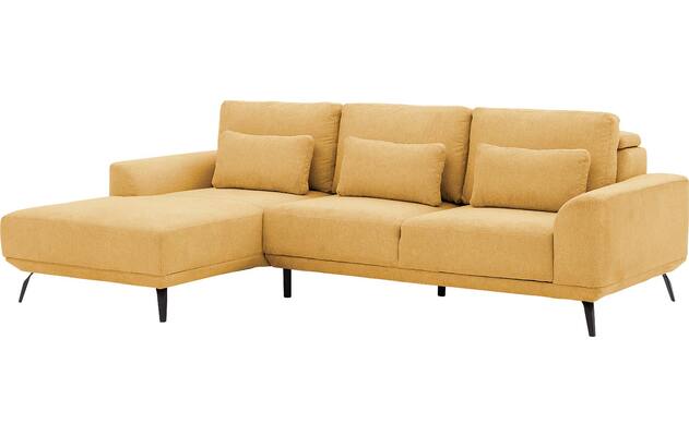 Goossens excellent loungebank princess geel stof - 8229790-02