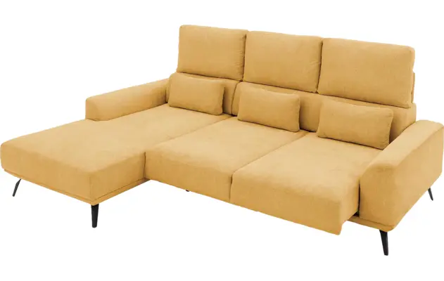 Goossens excellent loungebank princess geel stof - 8229790-12