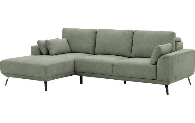 Goossens excellent loungebank princess groen stof - 8229791-04