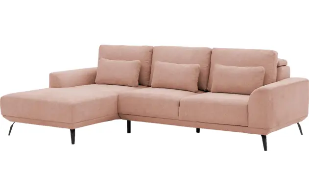 Goossens excellent loungebank princess roze stof - 8229792-02
