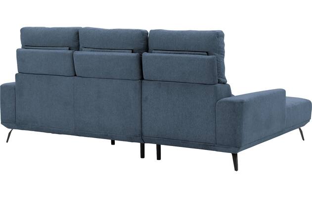 Goossens excellent loungebank princess blauw stof - 8229794-08