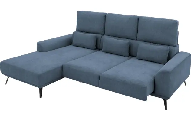 Goossens excellent loungebank princess blauw stof - 8229794-12