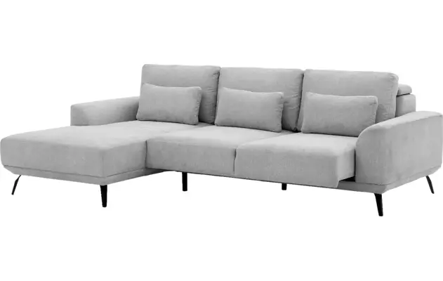 Goossens excellent loungebank princess grijs stof - 8229795-03