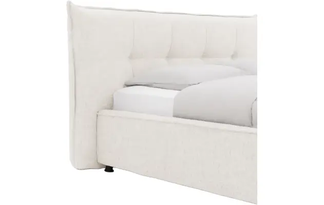 Goossens bedframe bolzano beige stof - 8229827-04