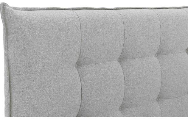 Goossens gestoffeerd bedframe bolzano grijs stof - 8229828-07