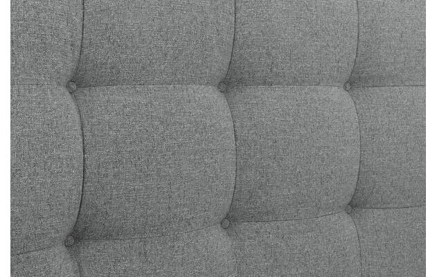 Goossens gestoffeerd bedframe bolzano grijs stof - 8229829-09