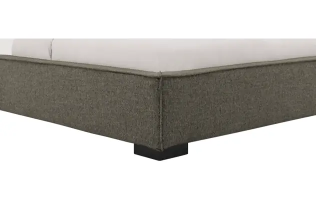 Goossens gestoffeerd bedframe bolzano groen stof - 8229831-05