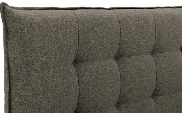 Goossens gestoffeerd bedframe bolzano groen stof - 8229831-07