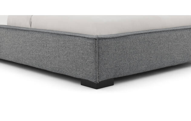 Goossens gestoffeerd bedframe bolzano blauw stof - 8229832-05