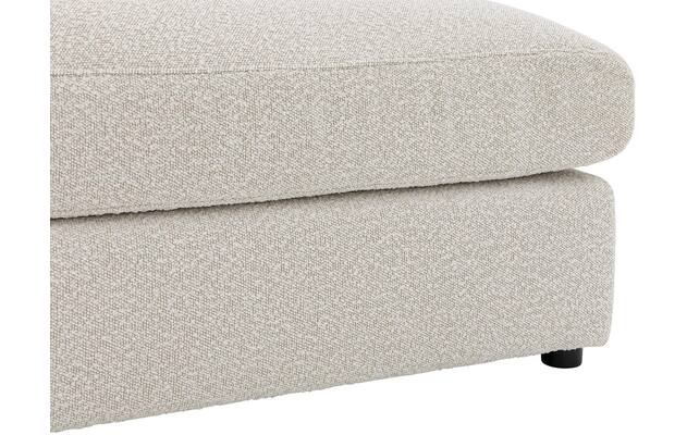 Goossens voetenbank odette wit stof - 8230134-04
