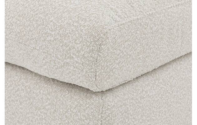 Goossens voetenbank odette wit stof - 8230134-05