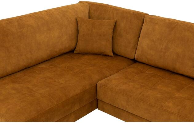 Goossens hoeksalon coco geel stof - 8230176-06