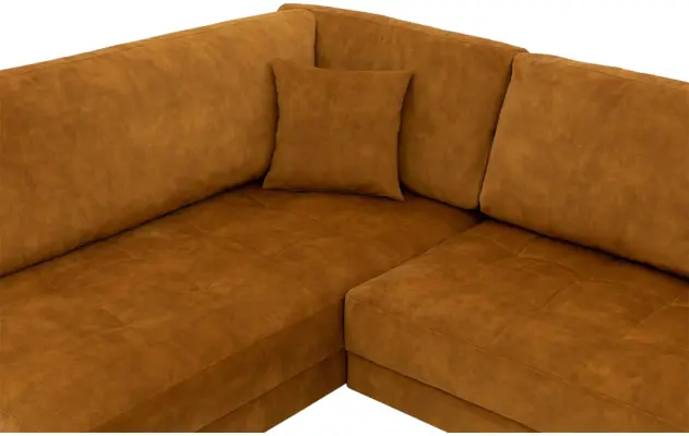 Goossens hoeksalon coco geel stof - 8230176-06