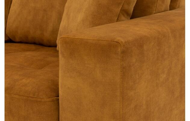 Goossens hoeksalon coco geel stof - 8230176-07