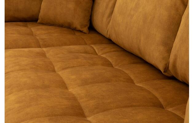 Goossens hoeksalon coco geel stof - 8230176-09