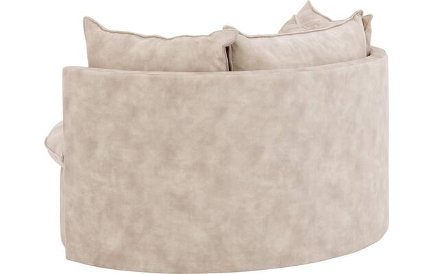 Goossens fauteuil bonbon beige stof - 8230179-03
