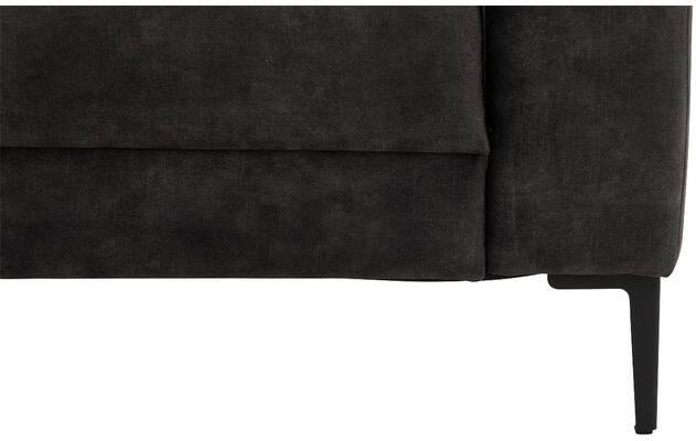 Goossens hoeksalon coco zwart stof - 8230181-08