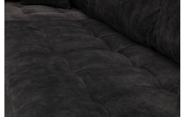 Goossens hoeksalon coco zwart stof - 8230181-09