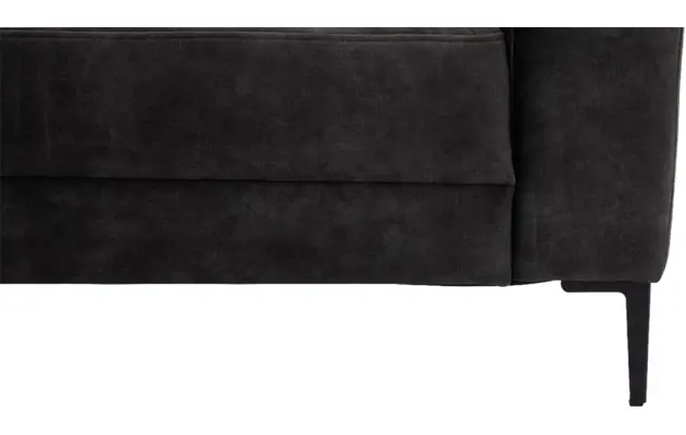 Goossens hoeksalon coco grijs stof - 8230182-08