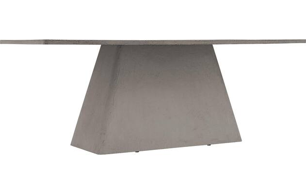 Goossens eettafel stone grijs beton - 8230193-03