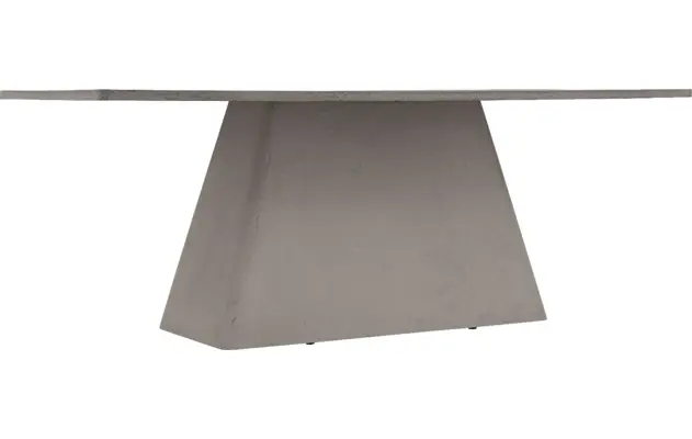 Goossens eettafel stone grijs beton - 8230193-03