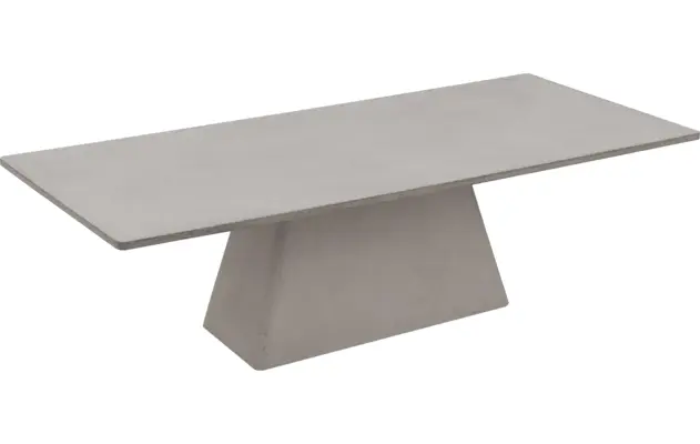 Goossens eettafel stone grijs beton - 8230197-04
