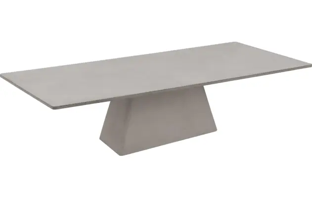 Goossens eettafel stone grijs beton - 8230201-04