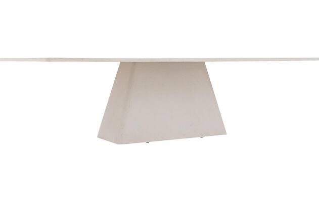 Goossens eettafel stone wit beton - 8230210-03