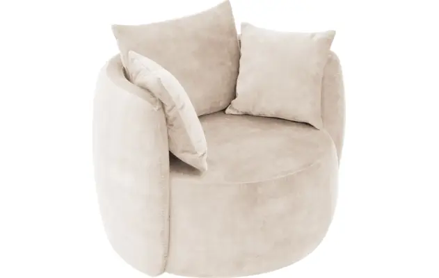 Goossens fauteuil terra beige stof - 8230258-03