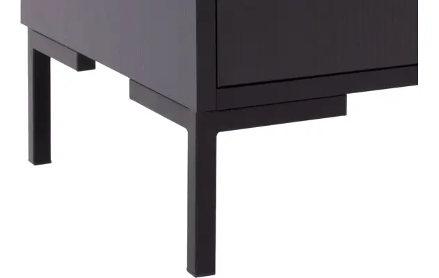 Goossens basic tv meubel madrid zwart melamine - 8230285-05