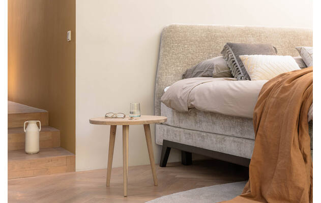 Goossens hoektafel bjarte wit eiken - 8230288-06