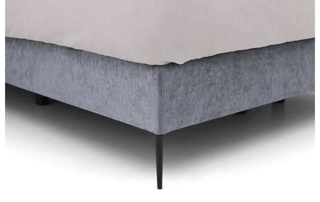 Goossens boxspring ease classic incl matras grijs stof - 8230500-05