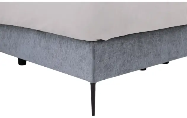 Goossens boxspring ease one incl matras grijs stof - 8230505-05
