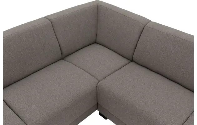 Goossens hoeksalon my style grijs stof - 8230783-06