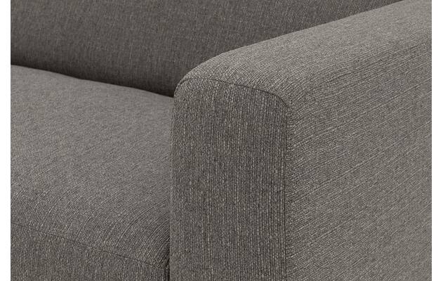 Goossens hoeksalon my style grijs stof - 8230783-07