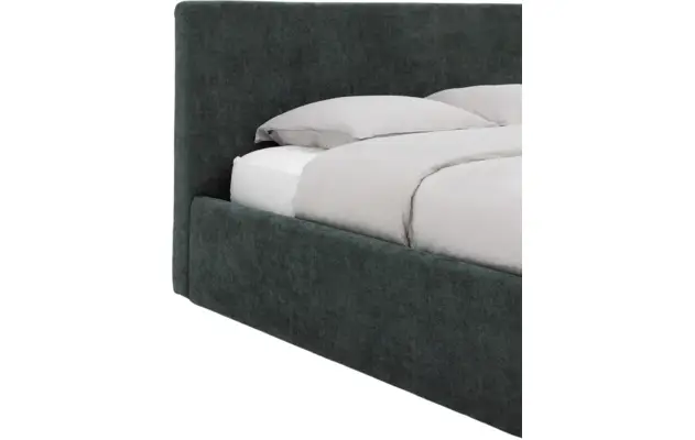 Goossens bedframe mysen storage groen stof - 8231027-04