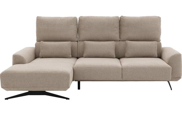 Goossens excellent loungebank princess beige stof - 8231518-07