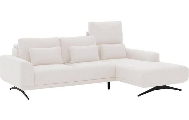 Goossens excellent loungebank princess wit stof - 8231519-gespiegeld-09