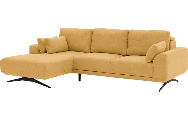 Goossens excellent loungebank princess geel stof - 8231520-03