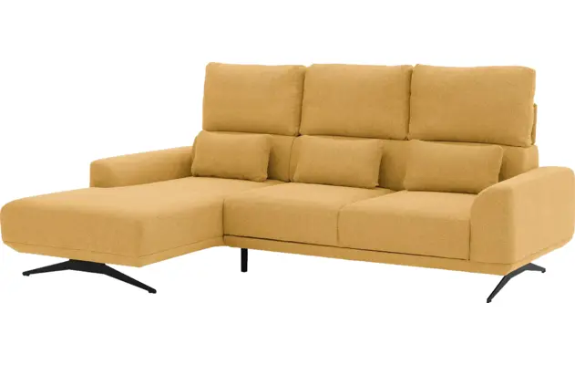 Goossens excellent loungebank princess geel stof - 8231520-08