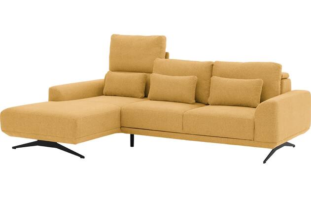 Goossens excellent loungebank princess geel stof - 8231520-09