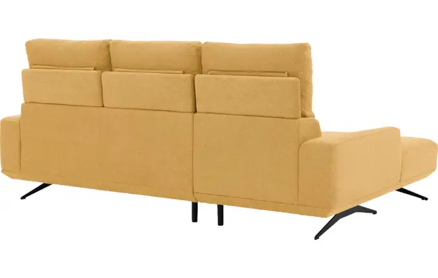 Goossens excellent loungebank princess geel stof - 8231520-11